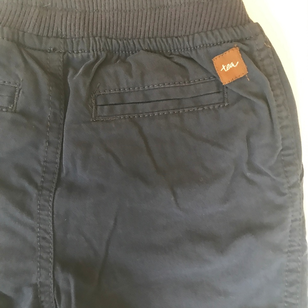 TEA COLLECTION Lined Canvas Pants NWT Sz 3-6 Mos. - Picture 7 of 8